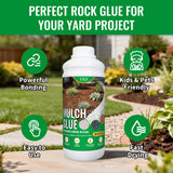 Mulch Glue for Landscape